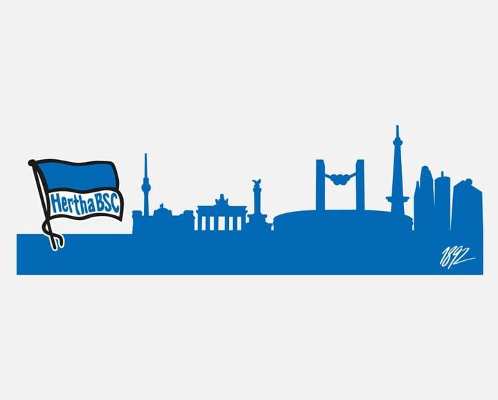 Produktbild Hertha BSC Skyline (100 x 32 cm)