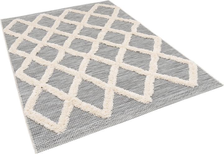 Image du produit Pergamon In & Outdoor Tapis Shaggy Juist losanges (160 x 230 cm)