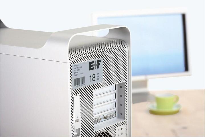 Actual product image HERMA Nameplate labels A4