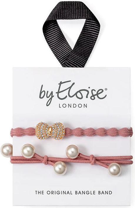 By Eloise Bangle Band Set Champagne Chic (Haargummi)