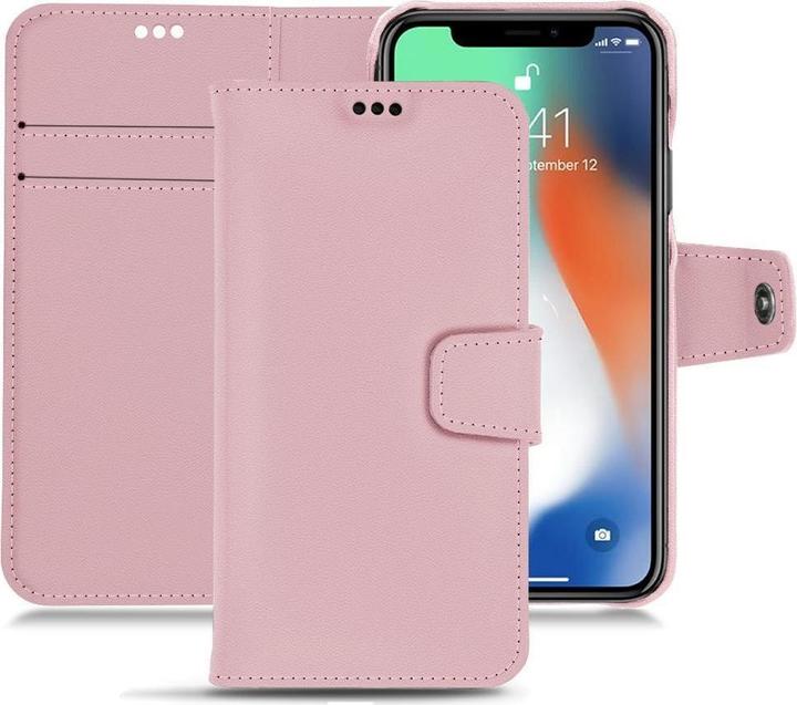 Noreve Lederschutzhülle Wallet (Apple iPhone XS Max)