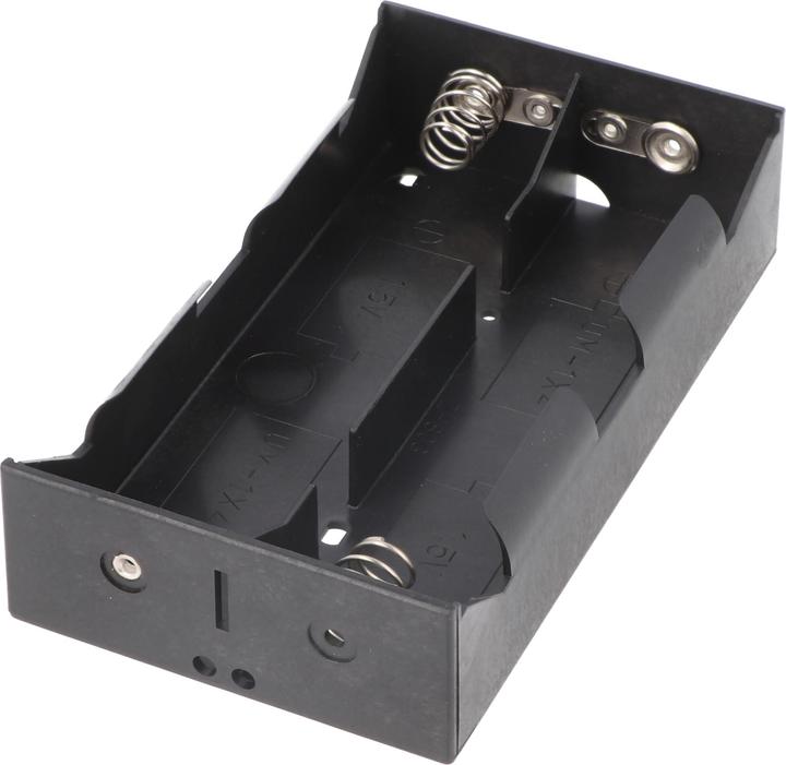 Actual product image Goobay Batteriehalter für 4x Mono mit Druckknopf