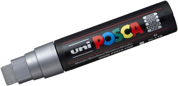 Actual product image Posca Marker PC-17K rectangular tip (Silver, 15 mm, 1 x)