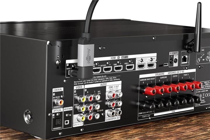 Produktbild Goobay Wentronic HDMI™ Winkeladapter, HDMI Standard-Stecker (Typ A), Schwarz