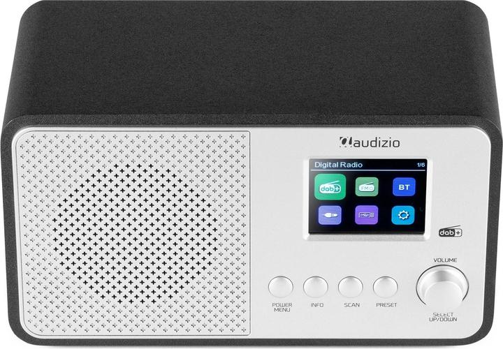 Immagine prodotto Audizio DAB+ Radio Avio Silber, Radio Tuner: FM, DAB+ (FM, DAB, Bluetooth)
