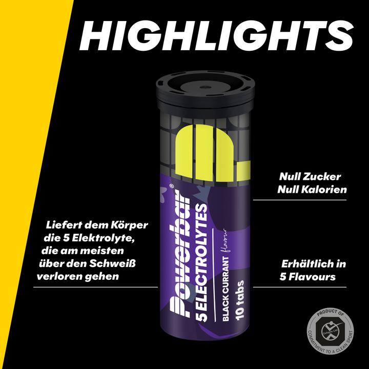 Image du produit Powerbar PB5ElectrolytesCassis42g (Cassis, 12 x)