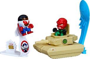 Image du produit Hasbro Stunt Squad Spider-Man vs. Venom Set de jeu avec des figurines de 3,5 cm de haut
