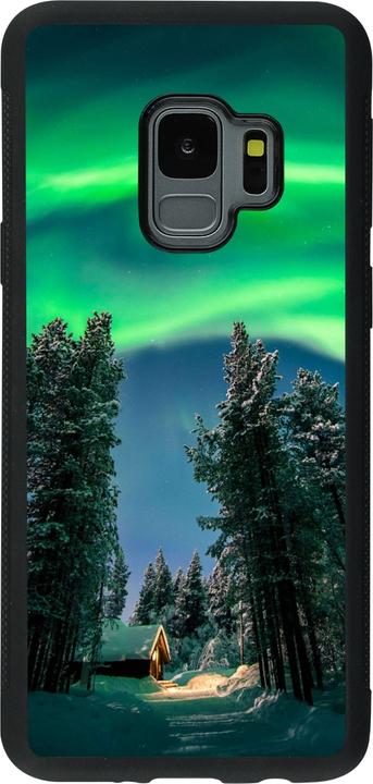 Immagine prodotto PhoneLook Cover Silicone Nero Inverno 22 Luci del Nord (Samsung Galaxy S9)