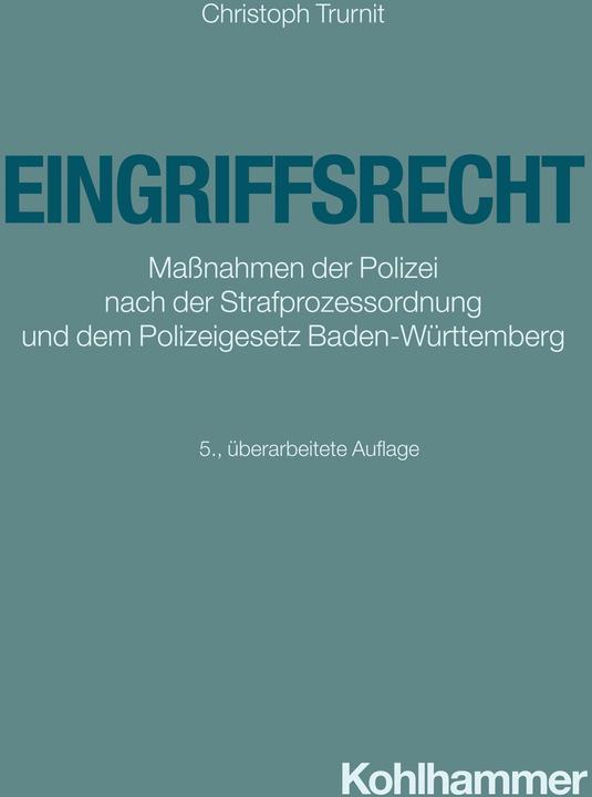 Produktbild Trurnit:Eingriffsrecht (Deutsch, Christoph Trurnit, 2024)