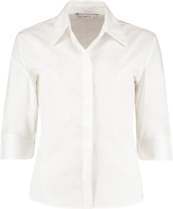 Kustom Kit Continental Bluse 34 Ärmel