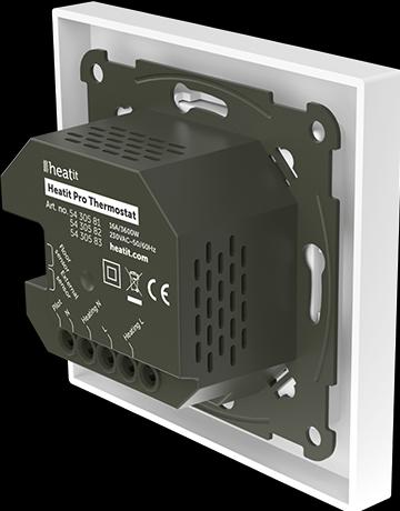 Produktbild Heatit Pro Thermostat (Weiss RAL 9003)