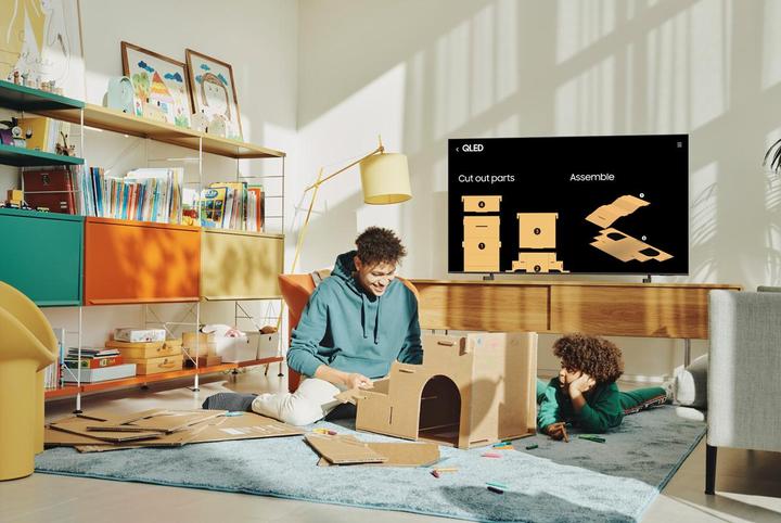 Actual product image Samsung QE43Q60B (43", Q60B, QLED, 4K, 2022)
