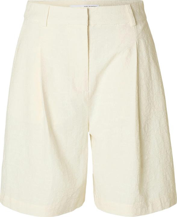 Selected Femme Baumwollmix Højtaljede shorts (42)