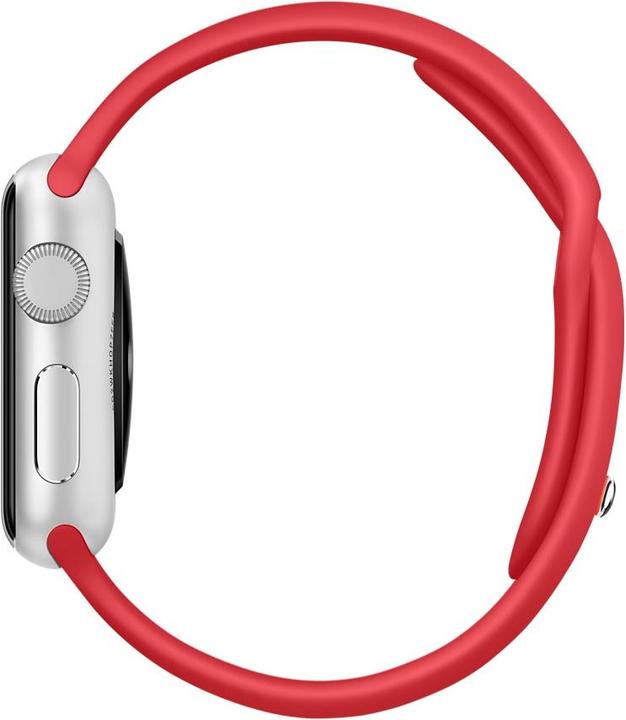 Image du produit Apple Bracelet sport (PRODUCT)RED (38 mm, Fluoroélastomère)