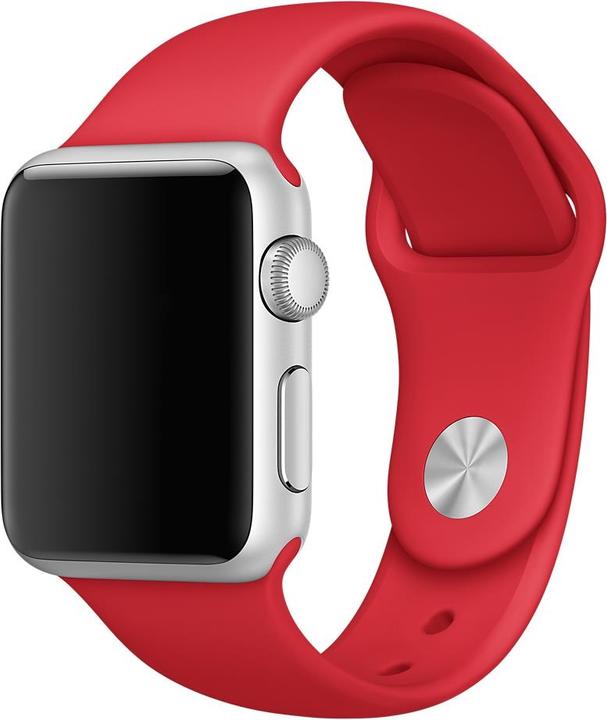 Image du produit Apple Bracelet sport (PRODUCT)RED (38 mm, Fluoroélastomère)