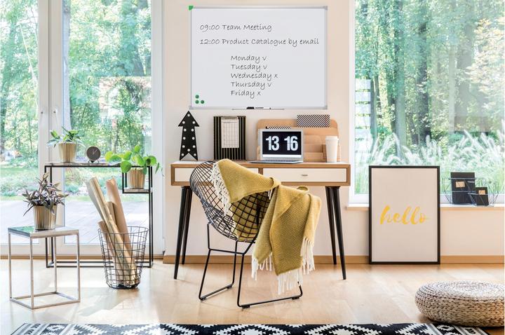 Produktbild Franken Whiteboard U-Act!Line Emaille (80 x 120 cm)