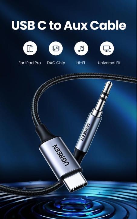 Produktbild Ugreen USB C — 3.5mm (1 m, USB)