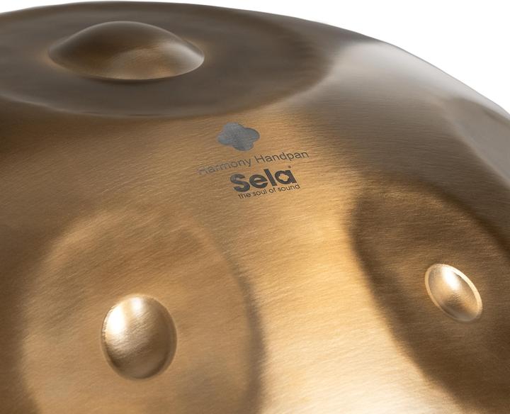 Actual product image Sela SE207 Harmony Handpan C# Kurd Stainless Steel (Handpan)