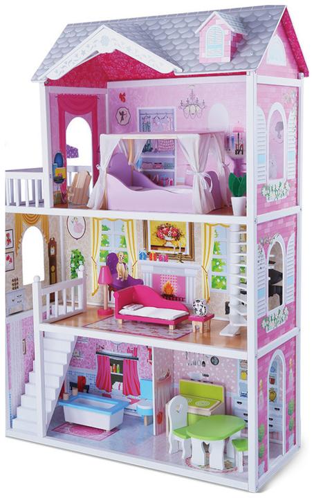 Immagine prodotto Moni Casa delle bambole in legno 4107 Aria 14 pezzi