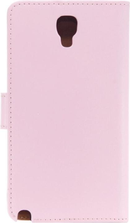 Actual product image OEM Slim Leather Book Case for Galaxy Note 3 Neo pink 4250710552818 (Samsung Galaxy Note 3 Neo)