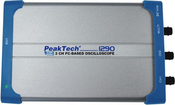Produktbild Peaktech Oszilloskop PC 2x25 MHz ( 1290)