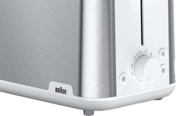 Productafbeelding Braun Broodrooster HT 1510 WH 2 sneetjes