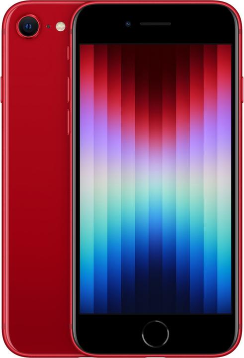Apple iPhone SE (3rd Gen) (256 GB, (PRODUCT)RED, 4.70", SIM + eSIM, 12 Mpx, 5G)