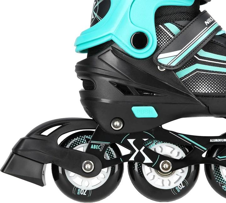 Produktbild Nils EXTREME NH18190 2IN1 SKATES BLACK/BLUE SIZE. L (39-43) WITH INTERCHANGEABLE HOCKEY SKATES (39, 40, 41, 42, 43)