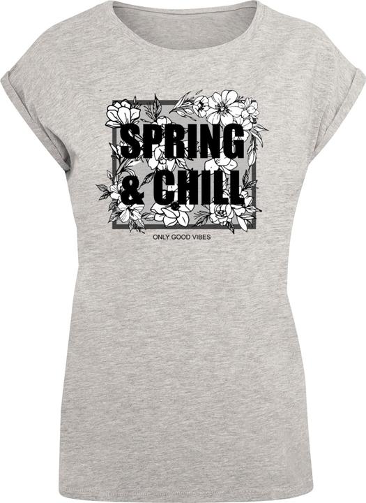 Merchcode Ladies Spring And Chill Extended Shoulder Tee - 113645 (S)