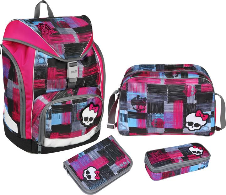 Scooli TWIXTER Schulrucksack Set, 4-teilig (21 l)
