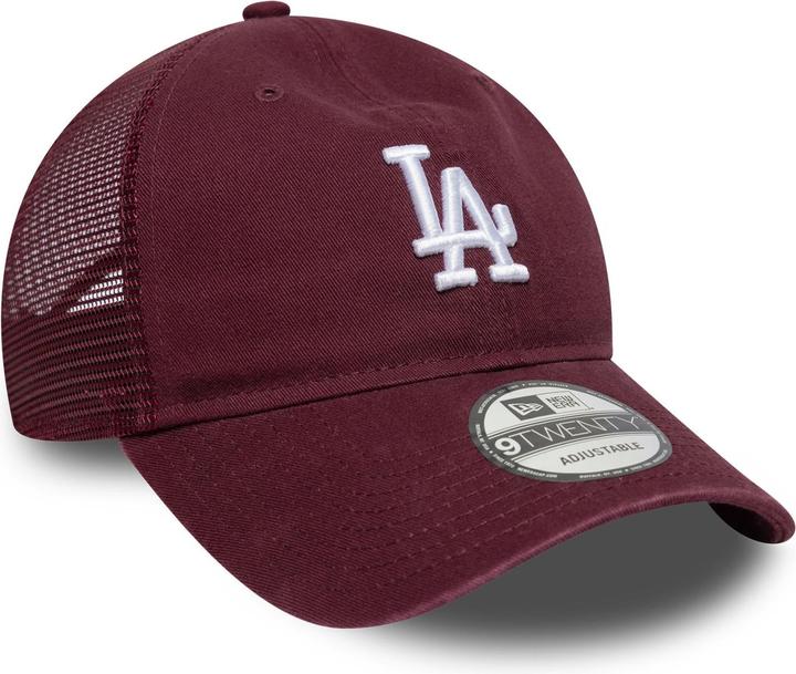 Actual product image New Era 9Twenty Trucker Cap - Los Angeles Dodgers Maroon