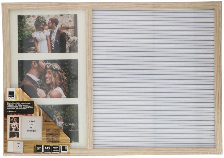 Image du produit Arti Casa Tableau mémo 35x50x2cm 892gr MDF (35 x 50 x 2 cm)
