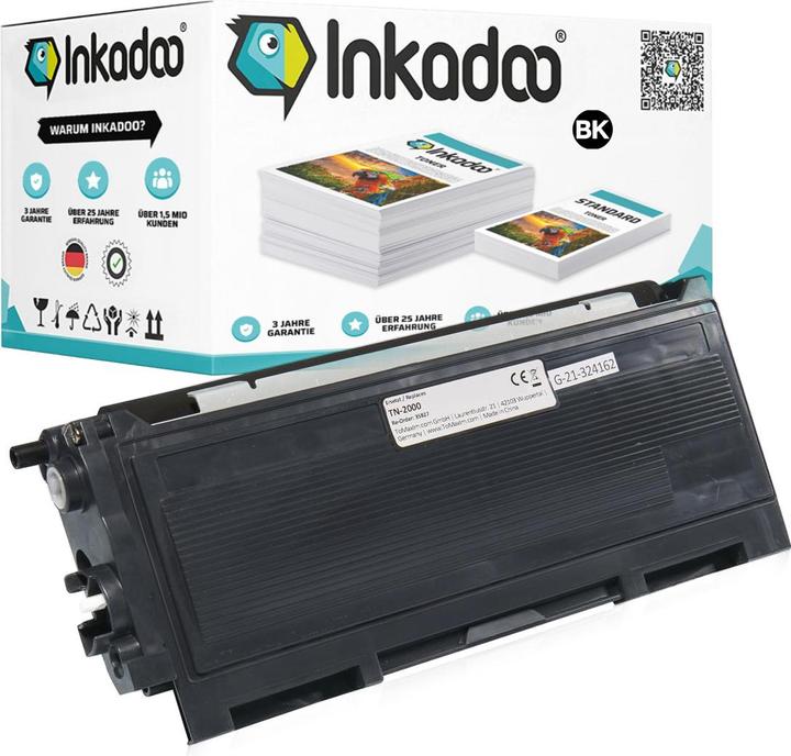 Image du produit Inkadoo Toner compatible pour Brother HL-2032 DN (CF)