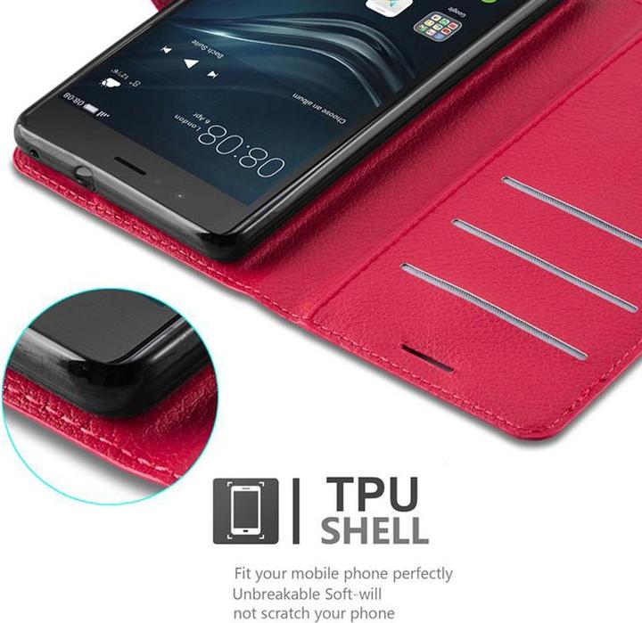 Produktbild Cadorabo Book mit Standfunktion Cover (Huawei P8 Lite (2017))