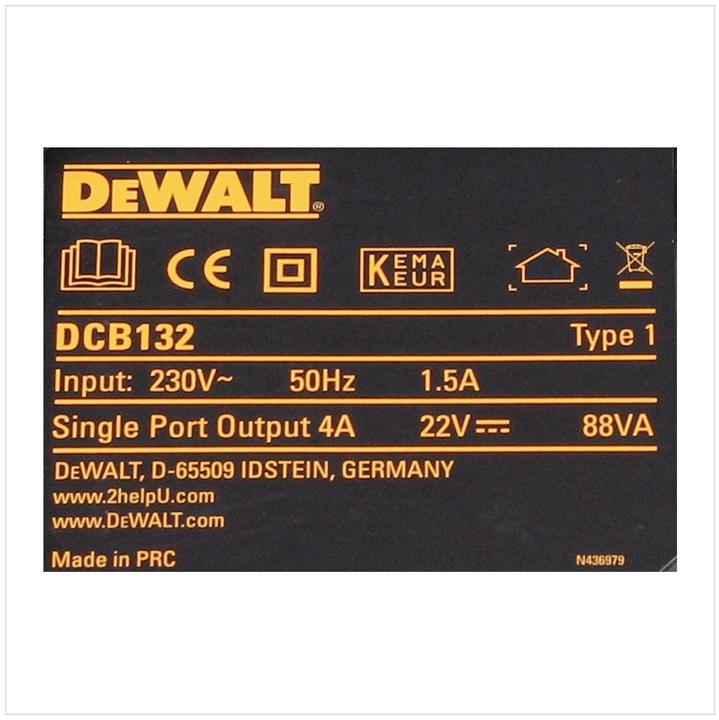 Produktbild DeWalt Doppelladegerät (10.8 V)