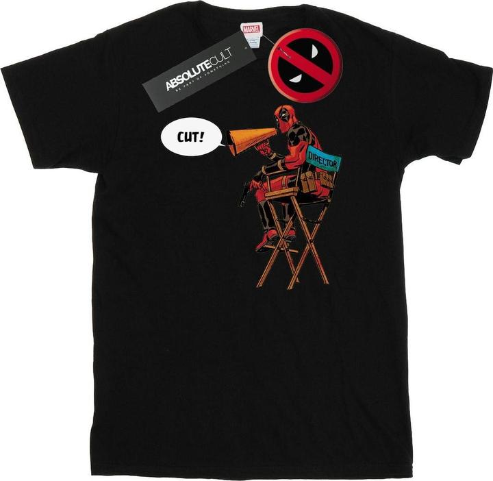 Actual product image Mens Deadpool Director's Chair T-Shirt (M)