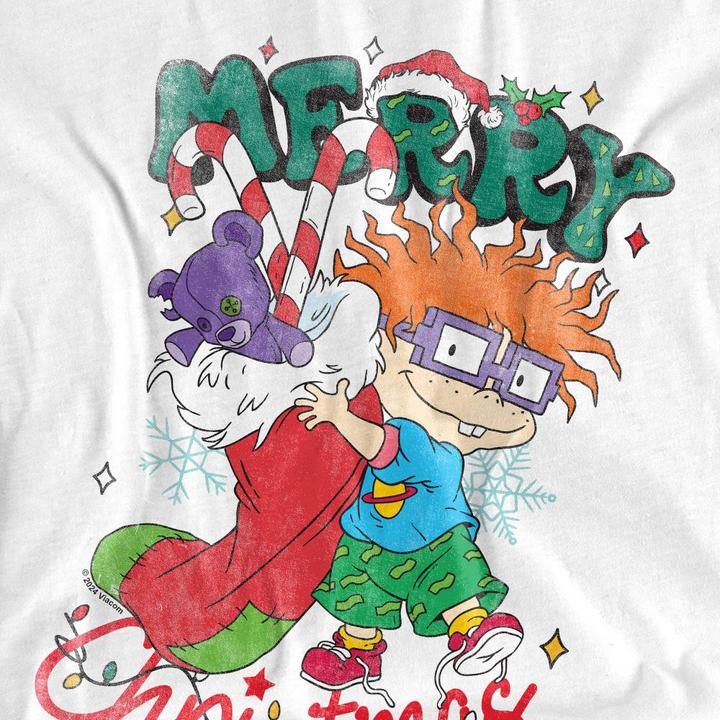 Immagine prodotto Rugrats Maglietta Chucky Calza di Natale Adulto Unisex (L)
