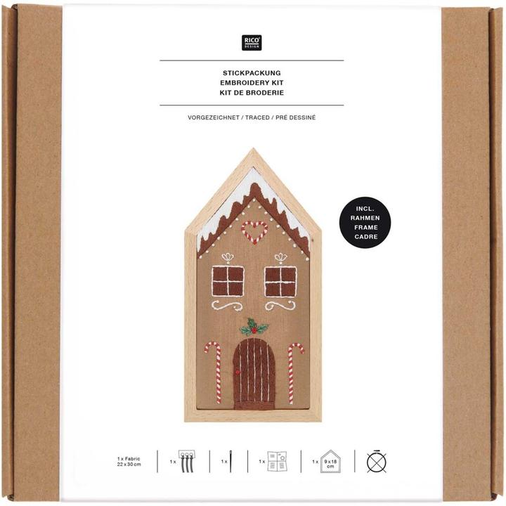 Actual product image Rico Design Stickpck.pre-drawn,gingerbread.100387