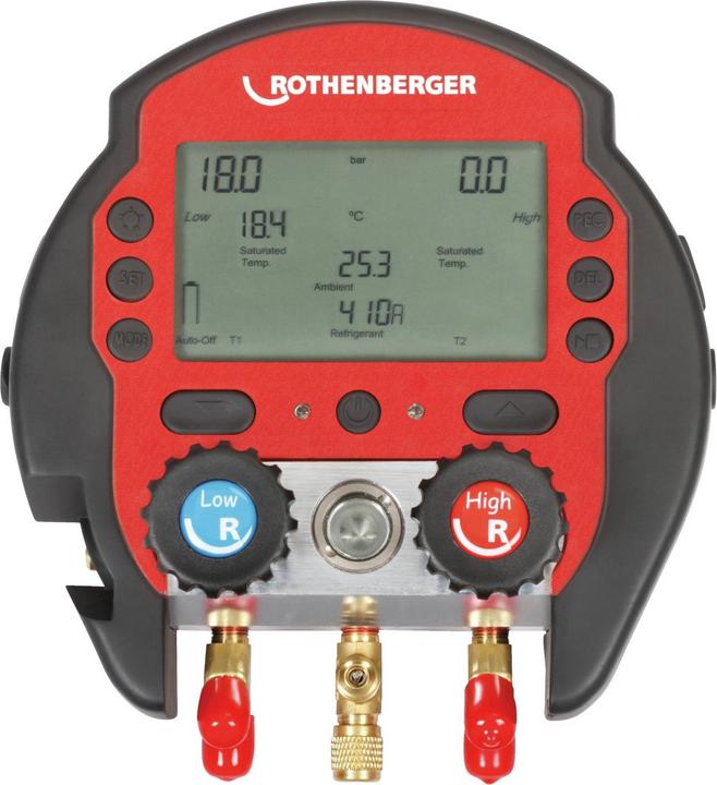 Actual product image Rothenberger Skaitmeninis manometras Rocool 600 Set Blister