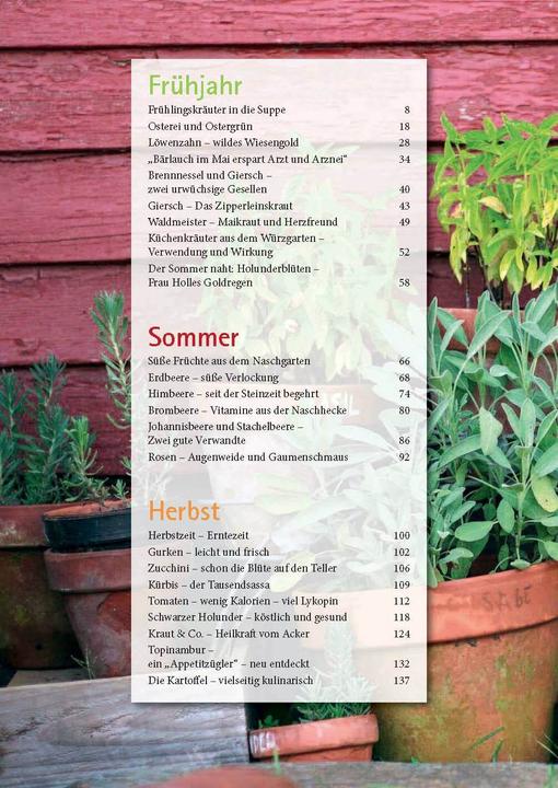 Actual product image Die Speisekammer der Natur (German, Markusine Good Year, 2020)