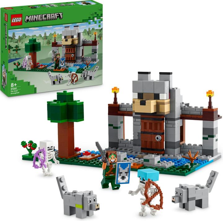 Image du produit LEGO 21261 La forteresse des loups (21261, LEGO Minecraft)