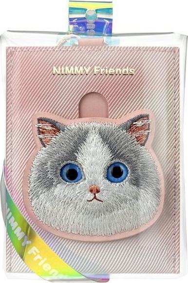 Produktbild iLike Nimmy card wallet pink Big Eyed Pet 2.0 Cat