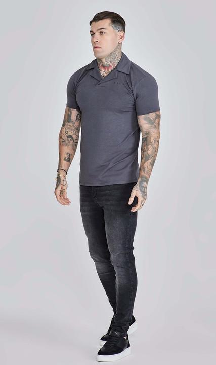 Produktbild Siksilk T-Shirt Smart Revere Polo - Muscle Fit (XXL)