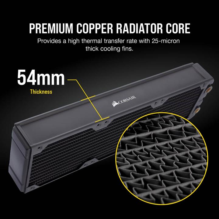 Produktbild Corsair Hydro X Series XR7 360mm (120 mm)