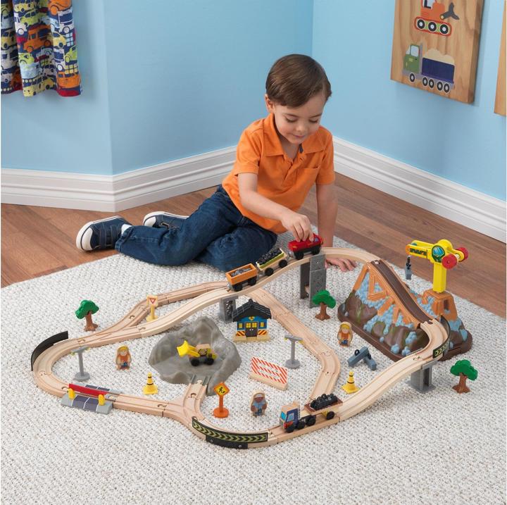 Produktbild KidKraft Baustelle mit Aufbewahrungsbox