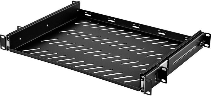 Productafbeelding Renkforce Netwerkkast Apparatuurplank 19 inch 1 U Pull-out Geschikt voor kastdiepte: vanaf 400 mm