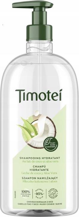 Produktbild NoName Feuchtigkeitsspendendes Shampoo für trockenes und dünnes Haar mit Kokosnussmilch (750 ml, Flüssiges Shampoo)