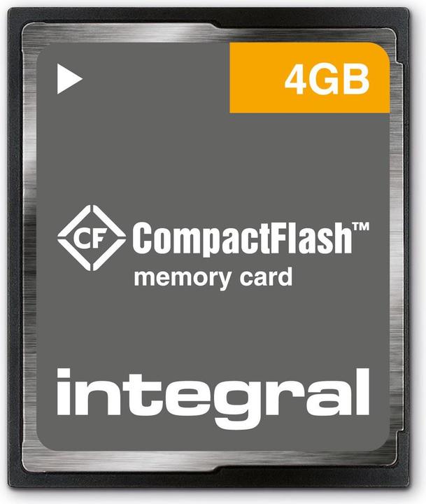 Actual product image INCF4GV2 Memory Card Compact Flash (4 GB, CF)