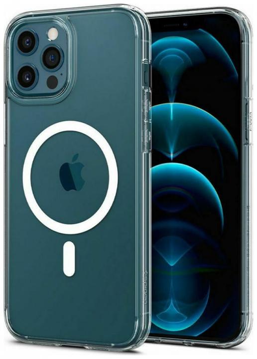 Immagine prodotto Spigen Crong ULTRA HYBRID MAG MAGSAFE IPHONE 12 PRO MAX Baltas (Apple iPhone 12 Pro Max)