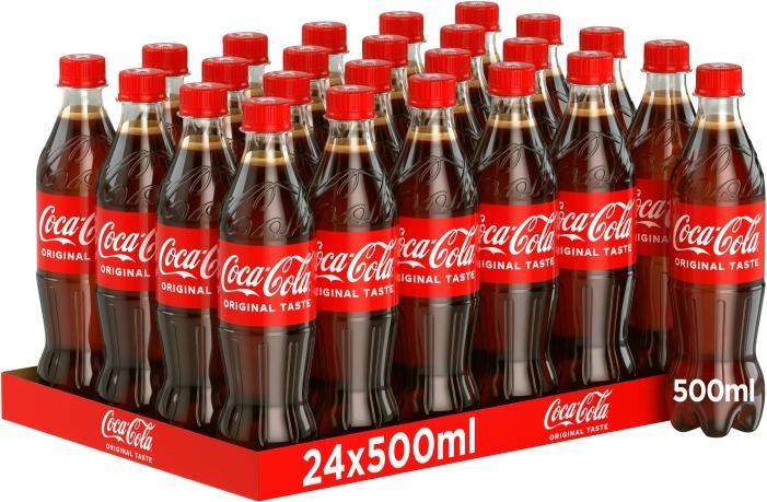 Image du produit Coca Cola Bouton original (24 x 50 cl)